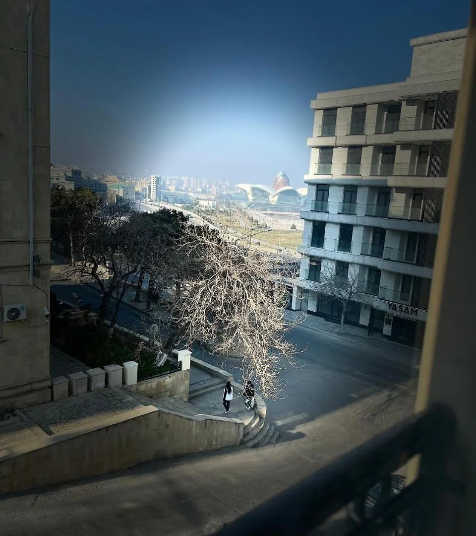 Baku Panorama -Halal Hotel location